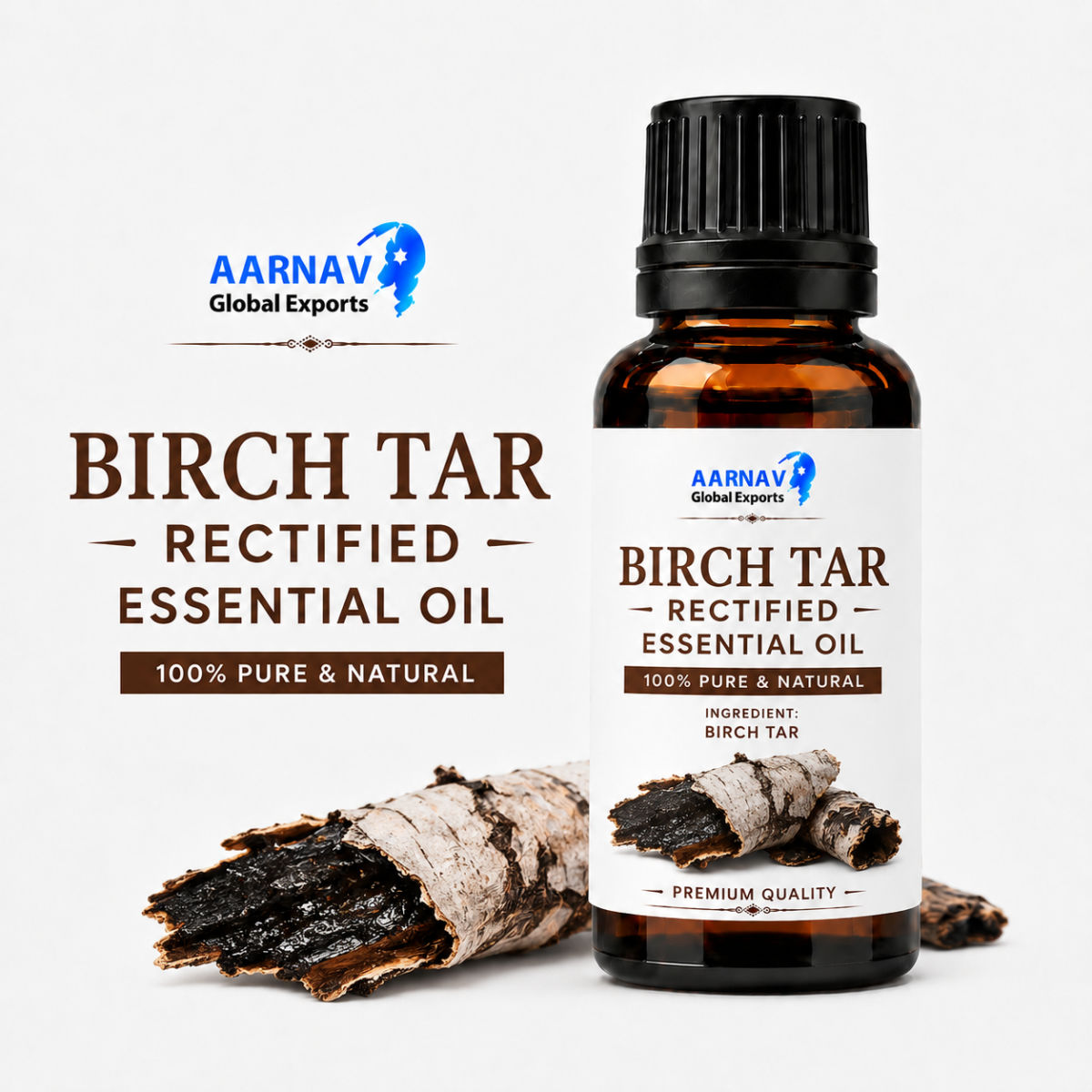 Birch Tar Rectified Essential Oil
