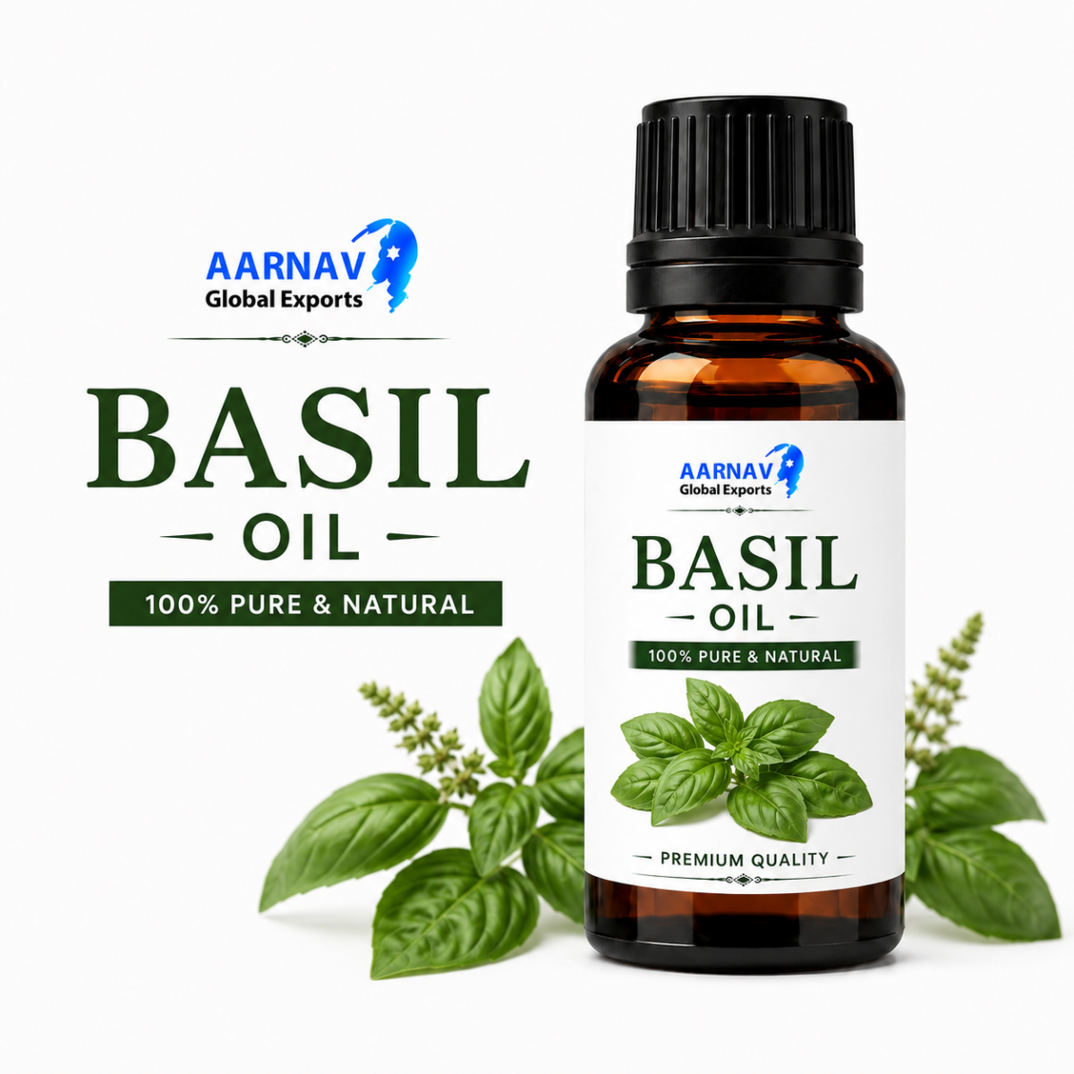 Basil Oil ( Ocimum Basillcum )
