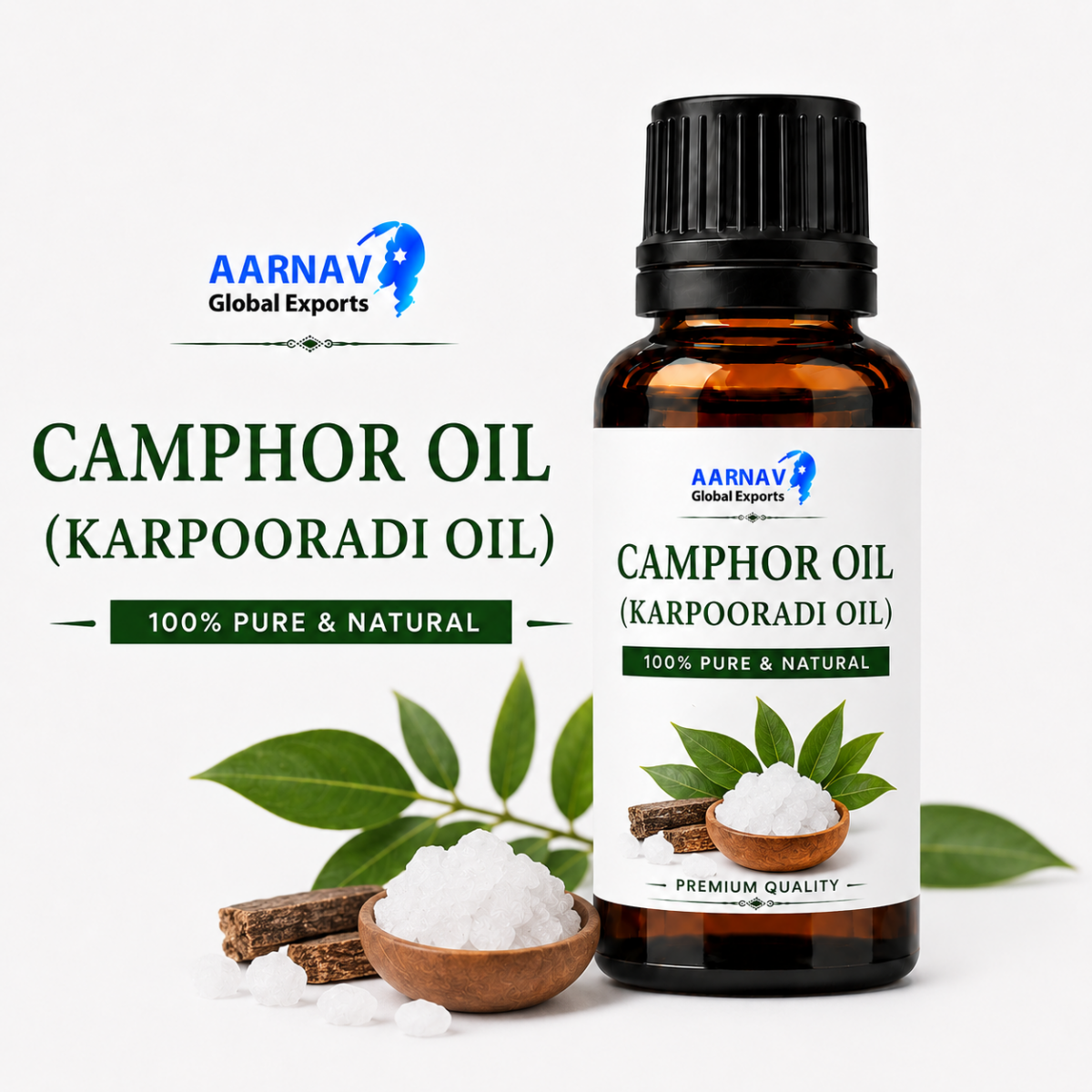 Camphor Oil (Karpooradi Oil)