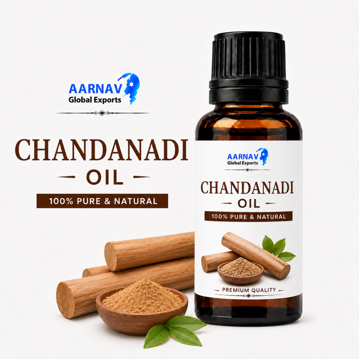 Chandanadi Oil (Sandalwood Herbal Oil)